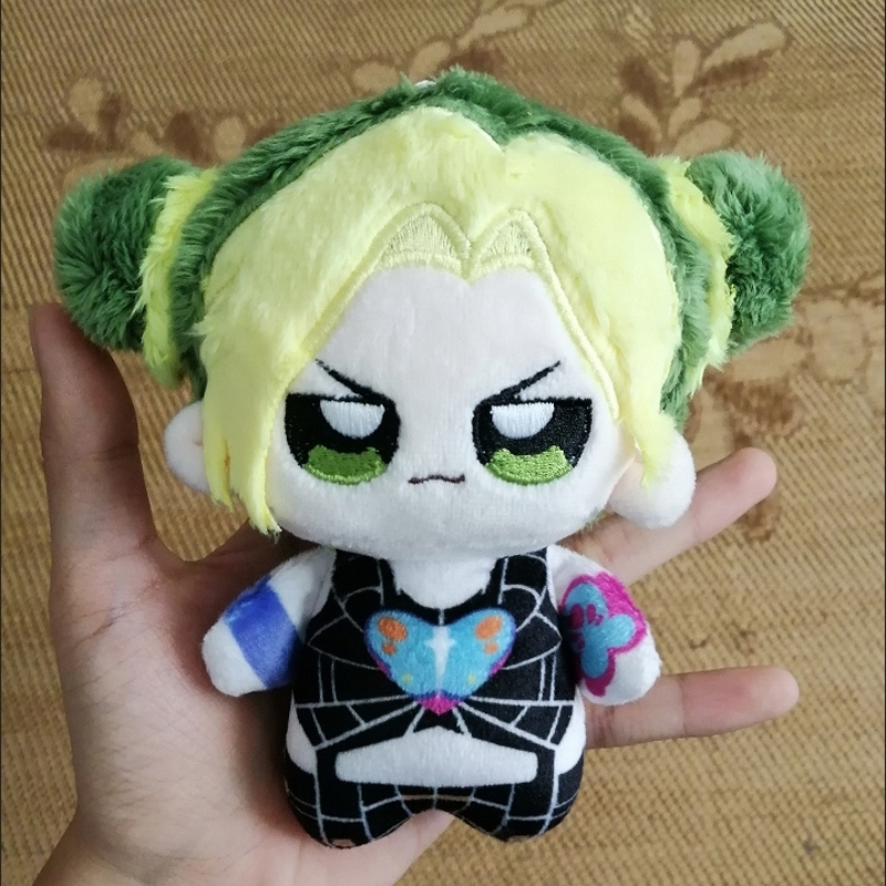Cosplay Plushie Prop - 10 センチメートルジョリーヌ・クジョぬいぐるみアニメ空条徐倫フィギュアコスプレ綿ぬいぐるみおもちゃペンダントキーホルダー誕生日クリスマスギフト