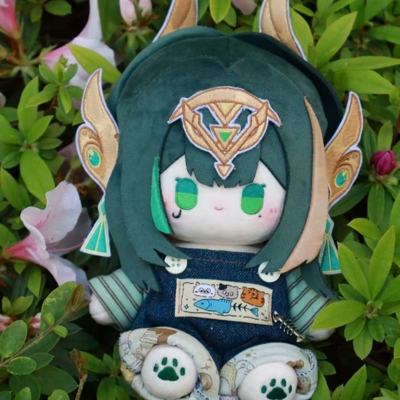 Cosplay Plushie Prop - 20 センチメートル原神インパクトぬいぐるみアニメネファーキャラクターソフトぬいぐるみかわいいぬいぐるみコスプレ小道具家の装飾ファンの誕生日プレゼント