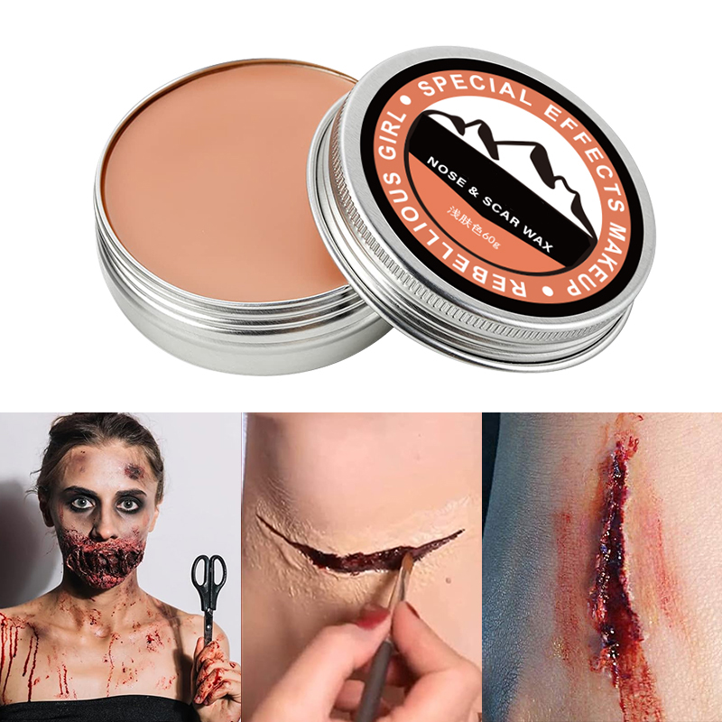 スカーワックスSFXメイクアップキット（スパチュラ付き）、皮 - Body Paint Sfx のレビューと価格
