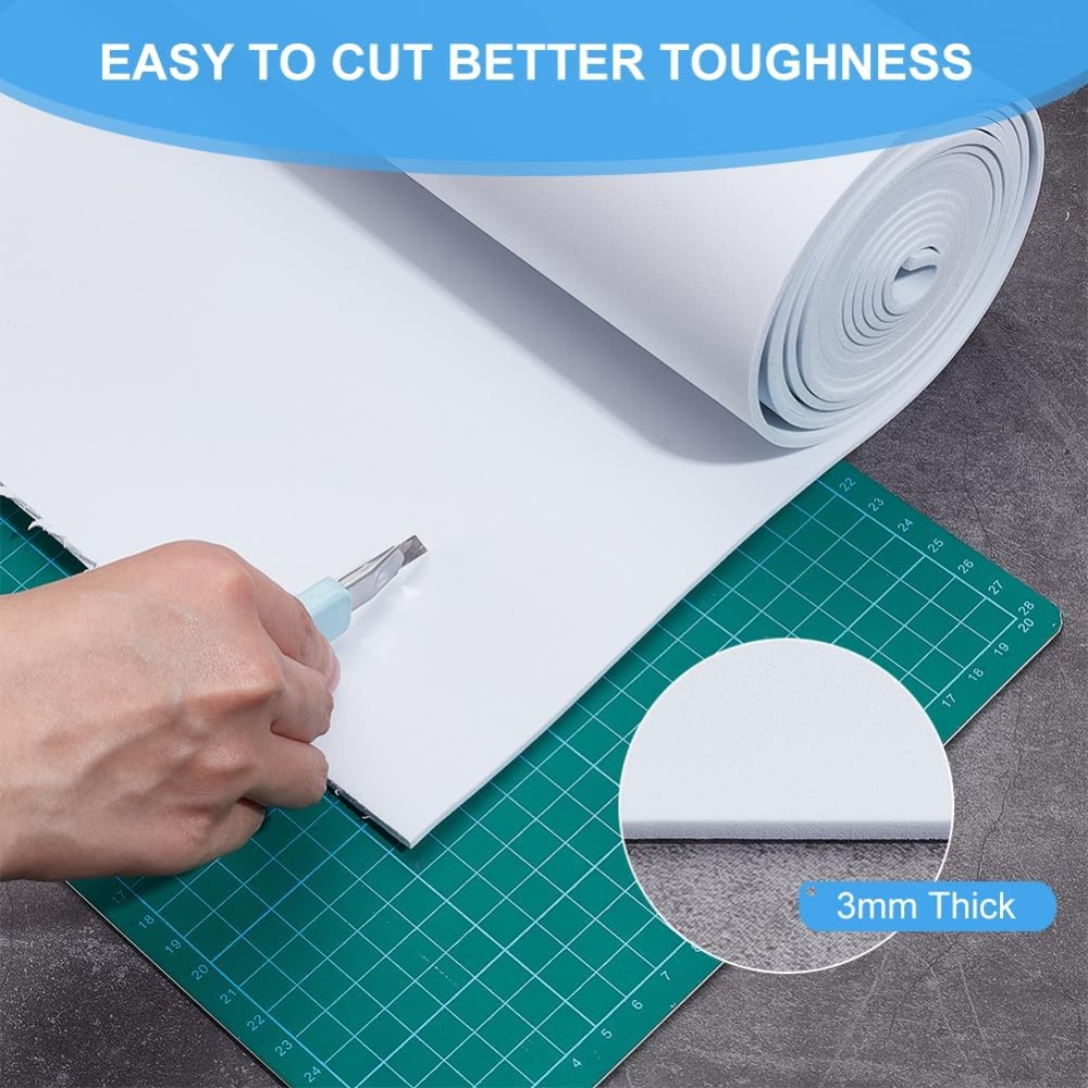 EVAフォームロール アート用品用 紙製スクラップブッキング - Craft Foam Roll のレビューと価格