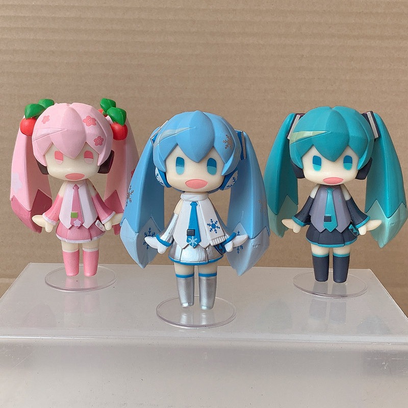 10CMアニメフィギュア初音ミクフィギュアQバージョンピクセ - Cosplay Prop Building のレビューと価格