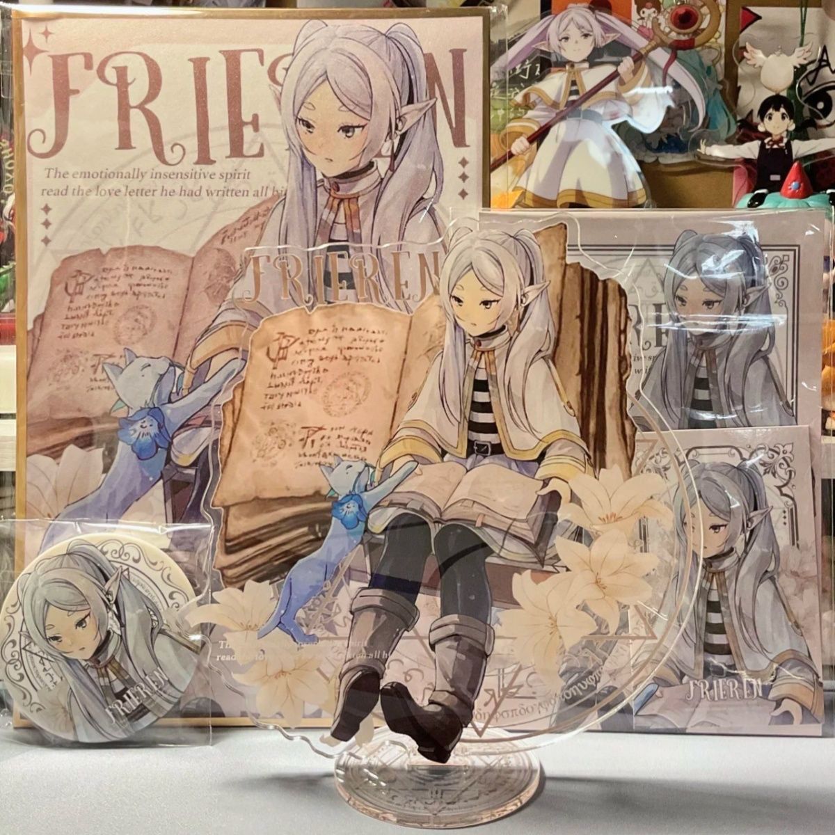 フリーレン：ビヨンド・ジャーニーズ・エンド アクリルスタンド - Frieren Cosplay Prop のレビューと価格