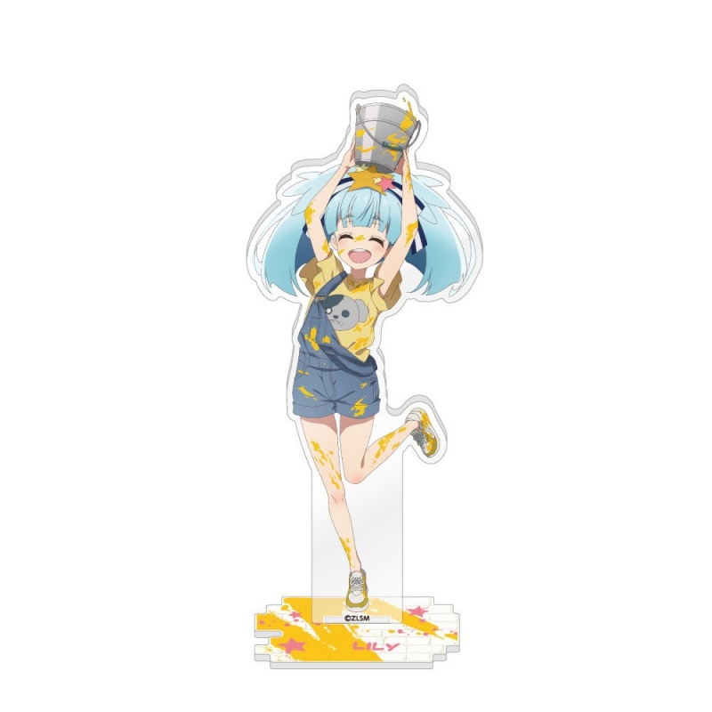 油絵風アクリル製スタンド。ゾンビランドサーガのアニメフィギュ - Cosplay Prop Painting のレビューと価格