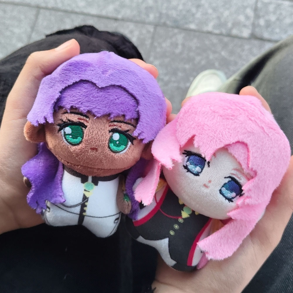 10 センチメートルかわいい革命的天元珠玉花人形アニメガール - Cosplay Plushie Prop のレビューと価格