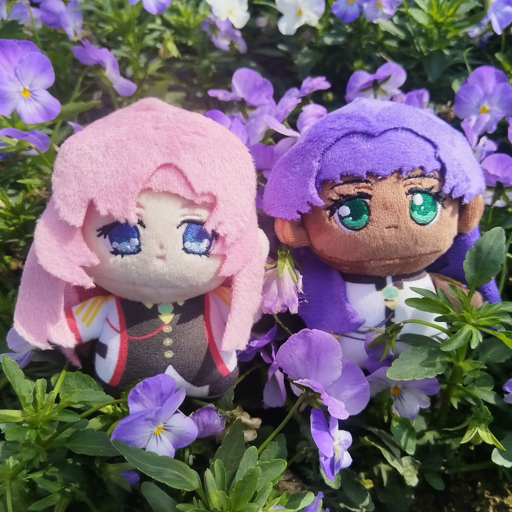 10 センチメートルかわいい革命的天元珠玉花人形アニメガール - Cosplay Plushie Prop のレビューと価格