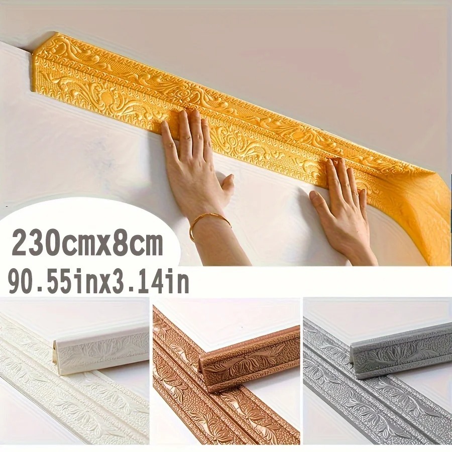 230cmのフォーム製ウォールエッジストリップステッカーは半 - Craft Foam Roll のレビューと価格