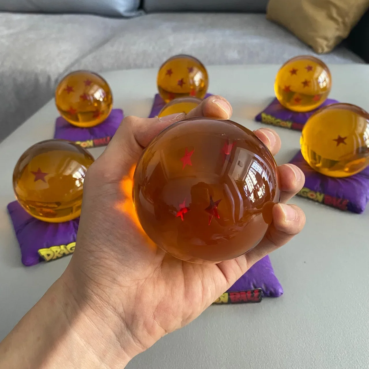 バンダイアニメドラゴンボールクリスタルボール Z スター 1 - Cosplay Fireball Prop のレビューと価格