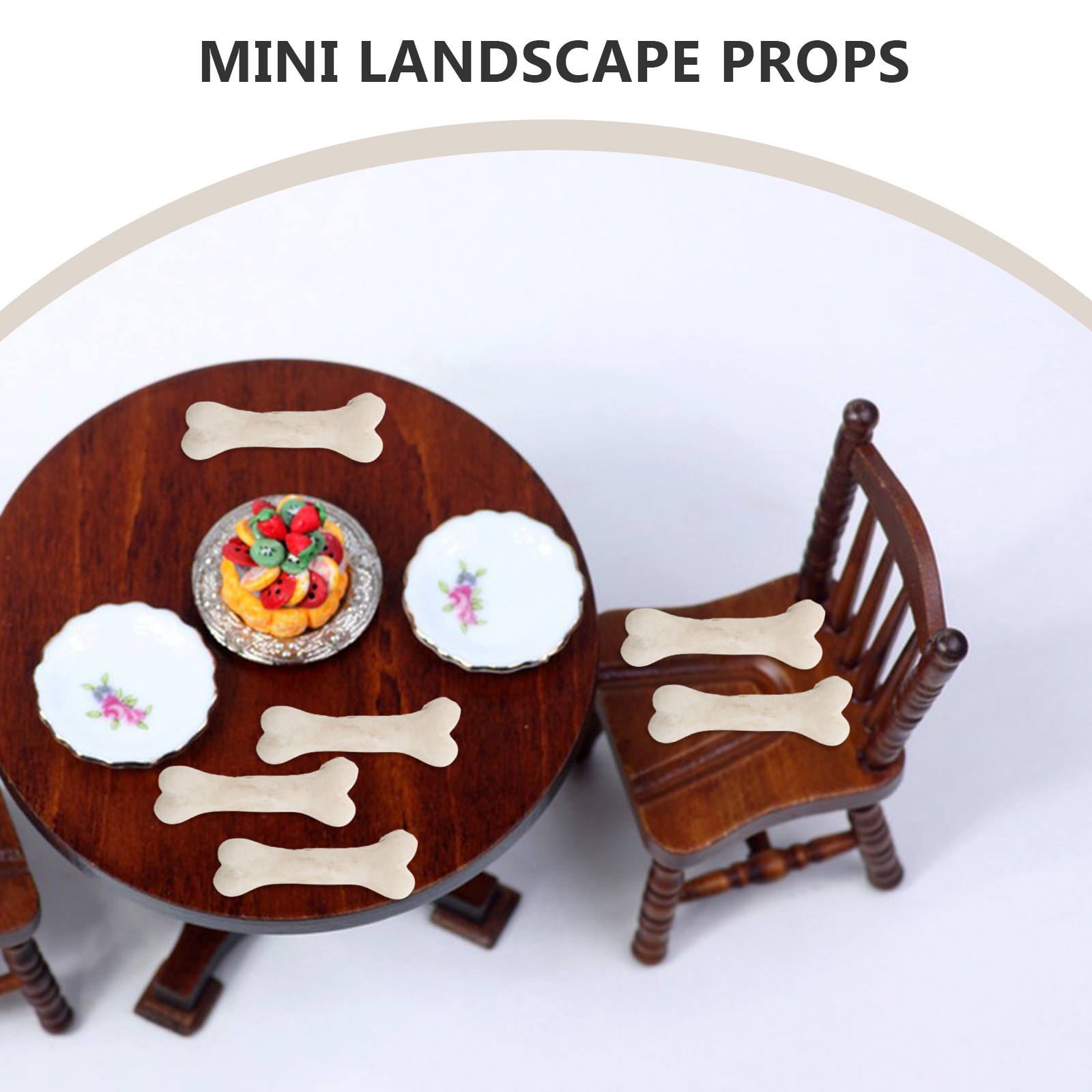 20個入り ミニチュア骨パーツ（樹脂製）。マイクロランドスケ - Cosplay Prop Filler のレビューと価格