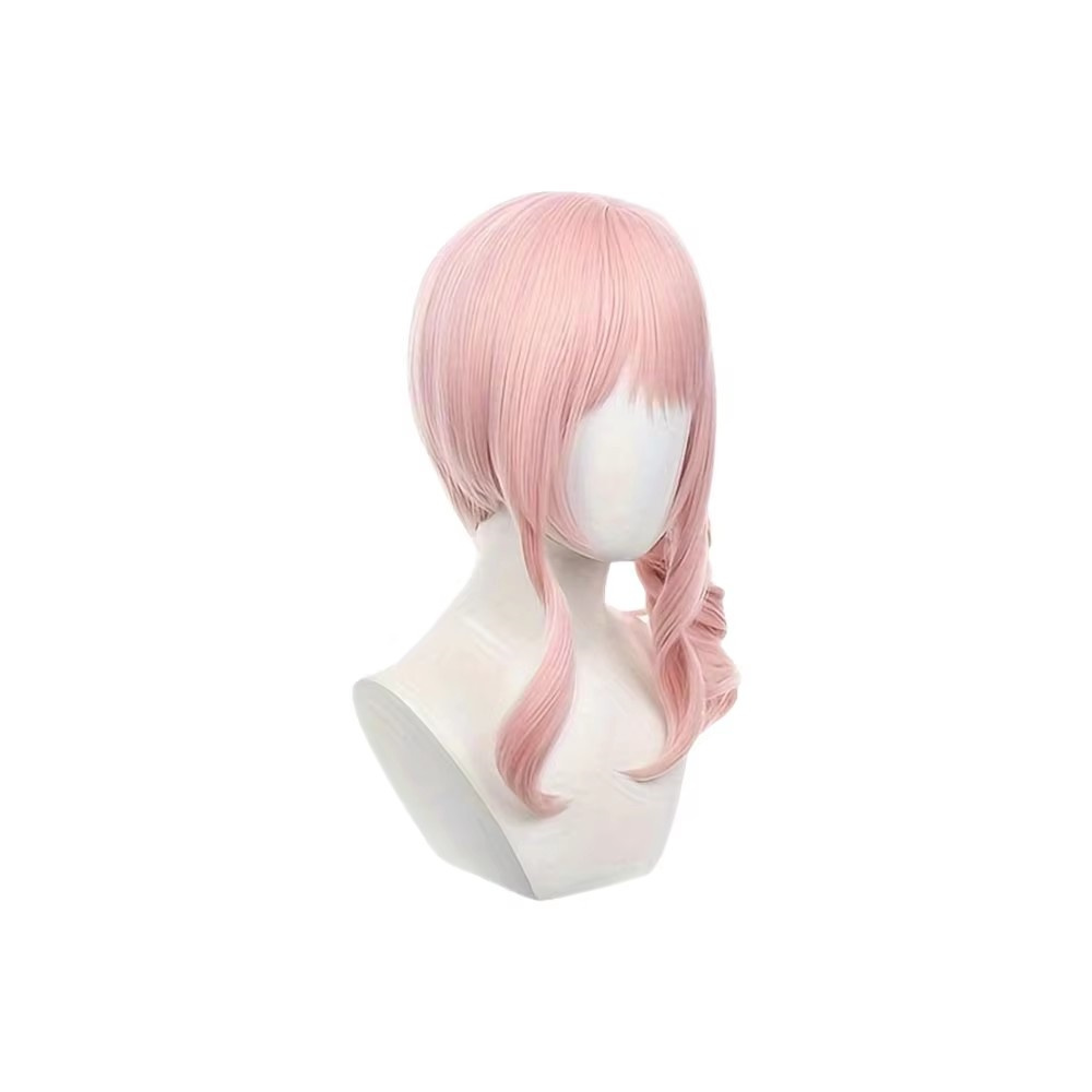 アニメコスプレ秋山美月ウィッグショートストレートピンクポニー - Frieren Cosplay Prop のレビューと価格