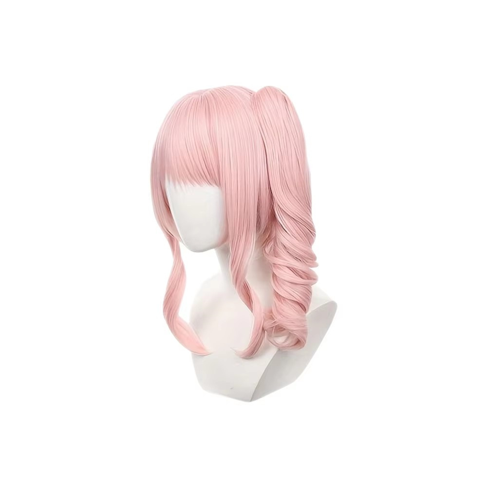 アニメコスプレ秋山美月ウィッグショートストレートピンクポニー - Frieren Cosplay Prop のレビューと価格