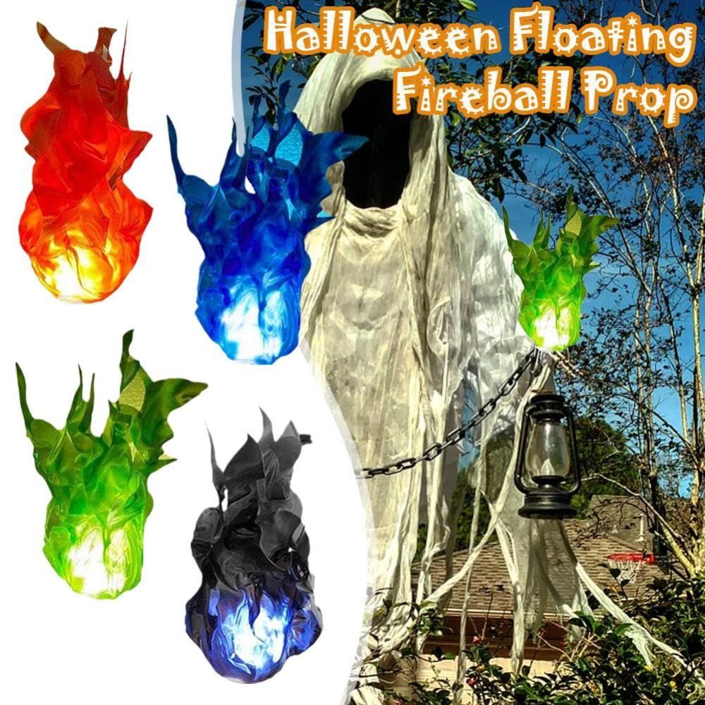 コスプレ小道具 浮遊する火の玉 ハロウィン装飾 再利用可能な - Cosplay Fireball Prop のレビューと価格