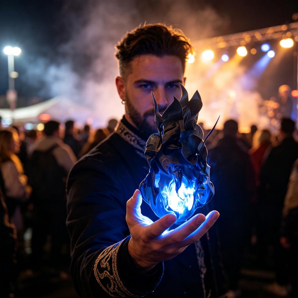コスプレ火の玉小道具光る炎効果おもちゃ浮遊火の玉小道具LED - Cosplay Fireball Prop のレビューと価格