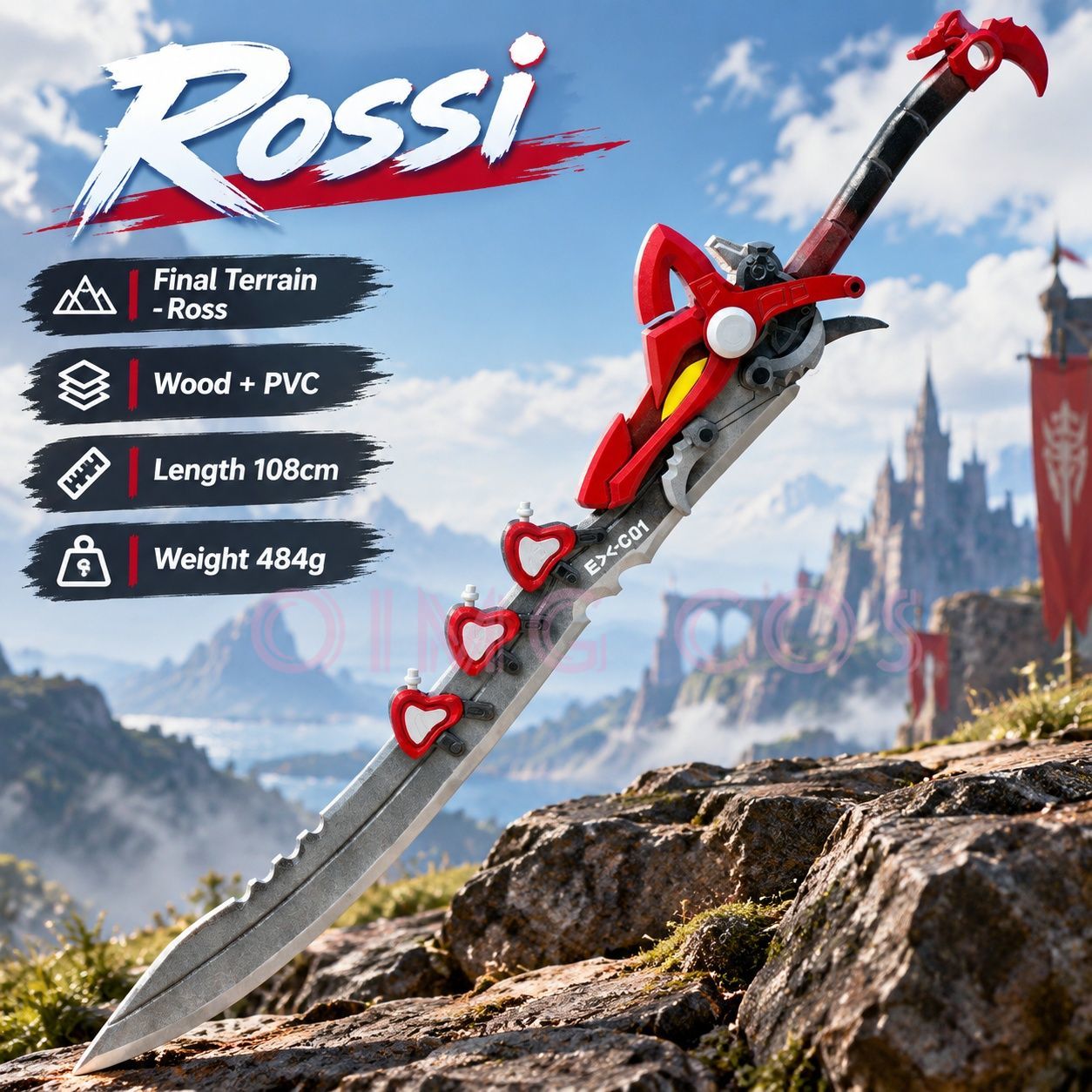 アークナイツ エンドフィールド ロッシ コスプレ用小道具 ナ - Cosplay Prop Knife のレビューと価格