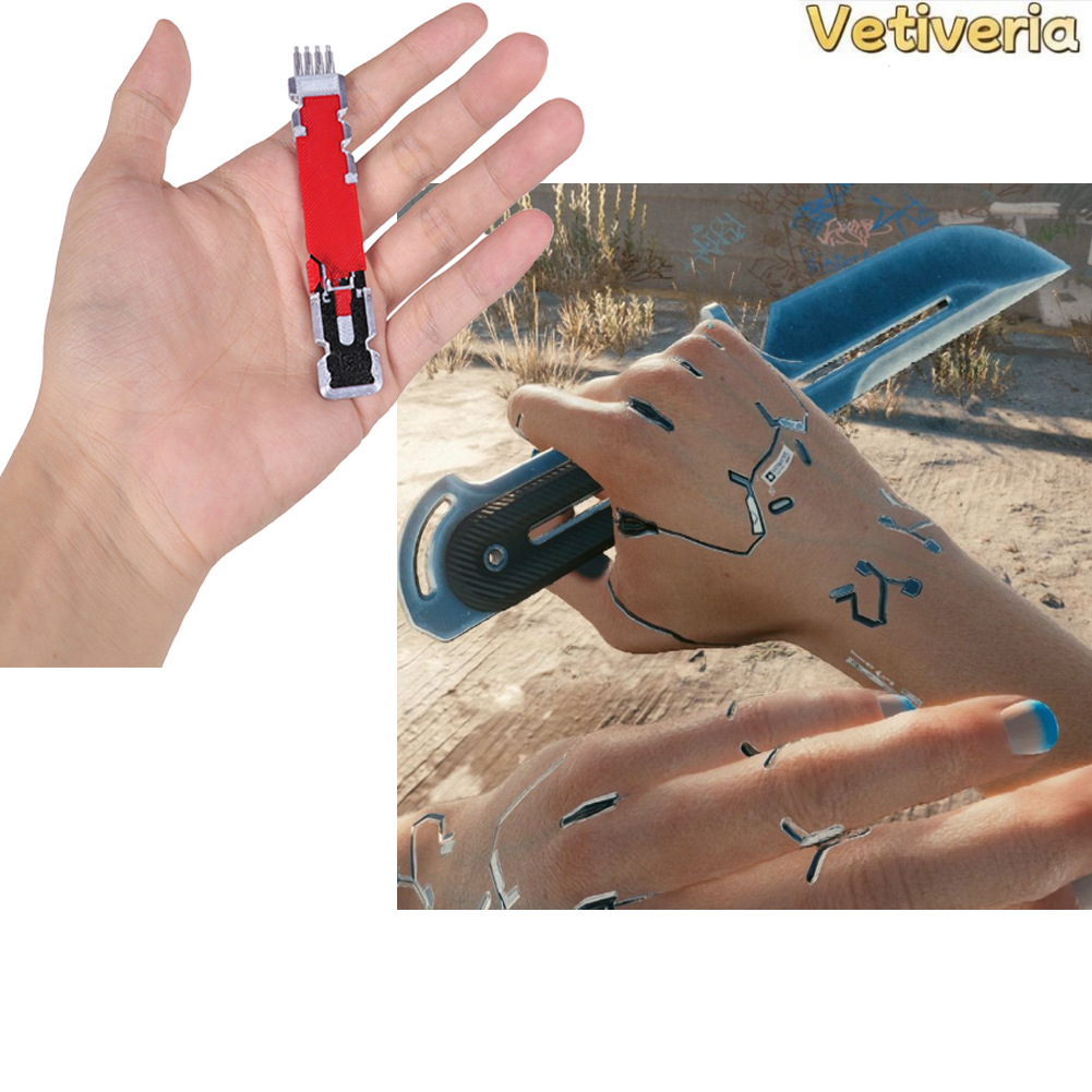 アダルトゲーム 2077 V チップ小道具コスプレスティンガ - Cosplay Prop Knife のレビューと価格